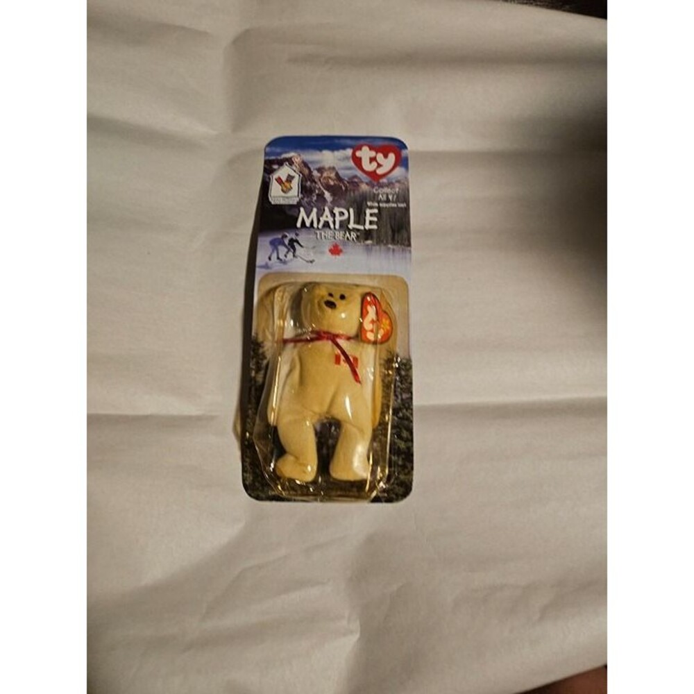 Ty beanie babies maple the bear